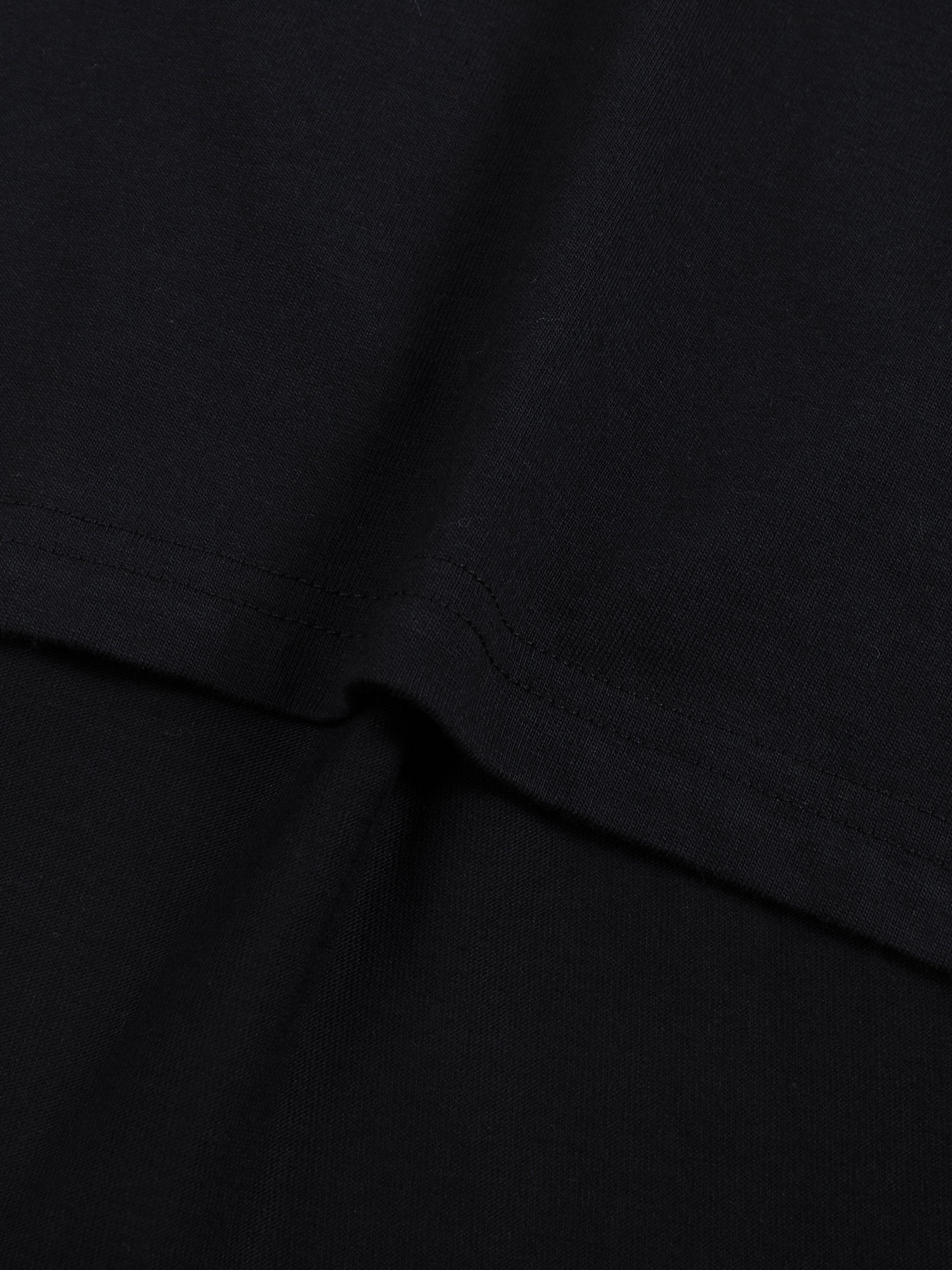 Crew Neck Drop Shoulder Long Sleeve Shirt