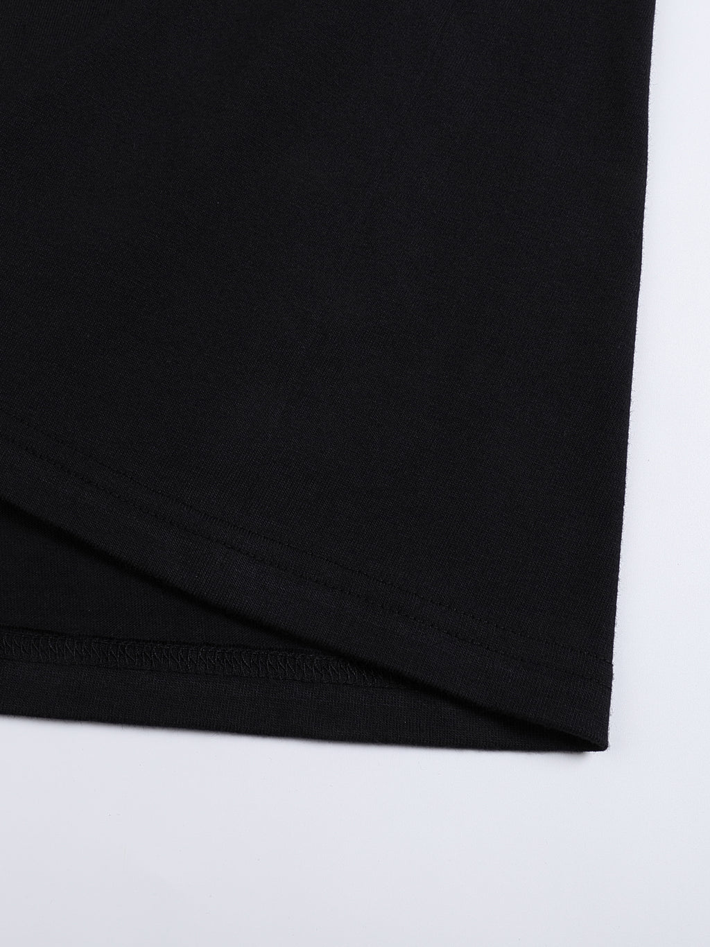 Crew Neck Drop Shoulder Long Sleeve Shirt